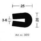 Fenderlister med k&aelig;rv